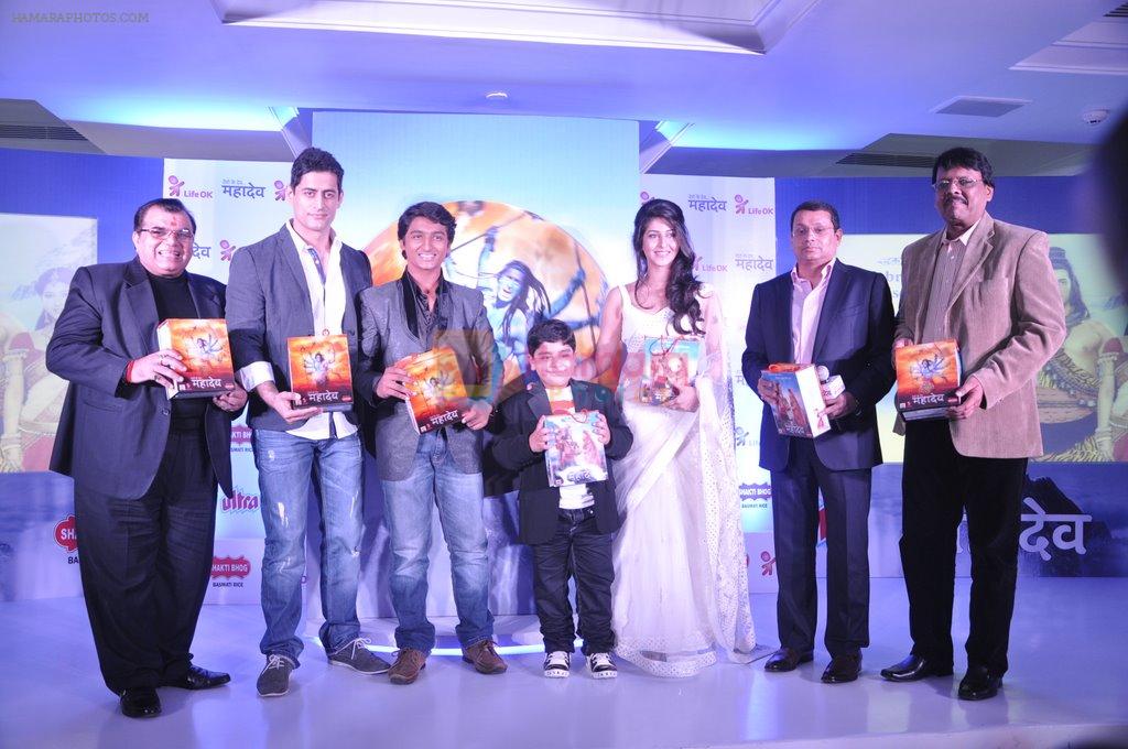 Mohit Raina, Sonarika Bhadoria at Mahadev DVD launch in Mumbai on 18th Feb 2013
