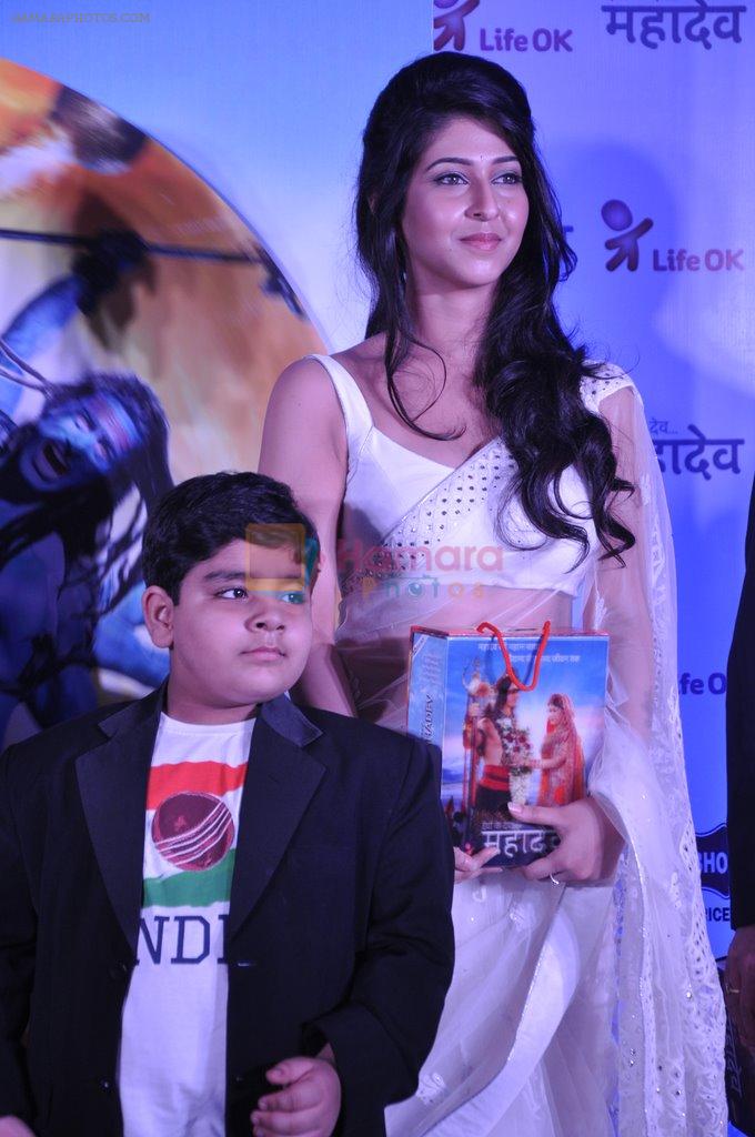 Sonarika Bhadoria at Mahadev DVD launch in Mumbai on 18th Feb 2013