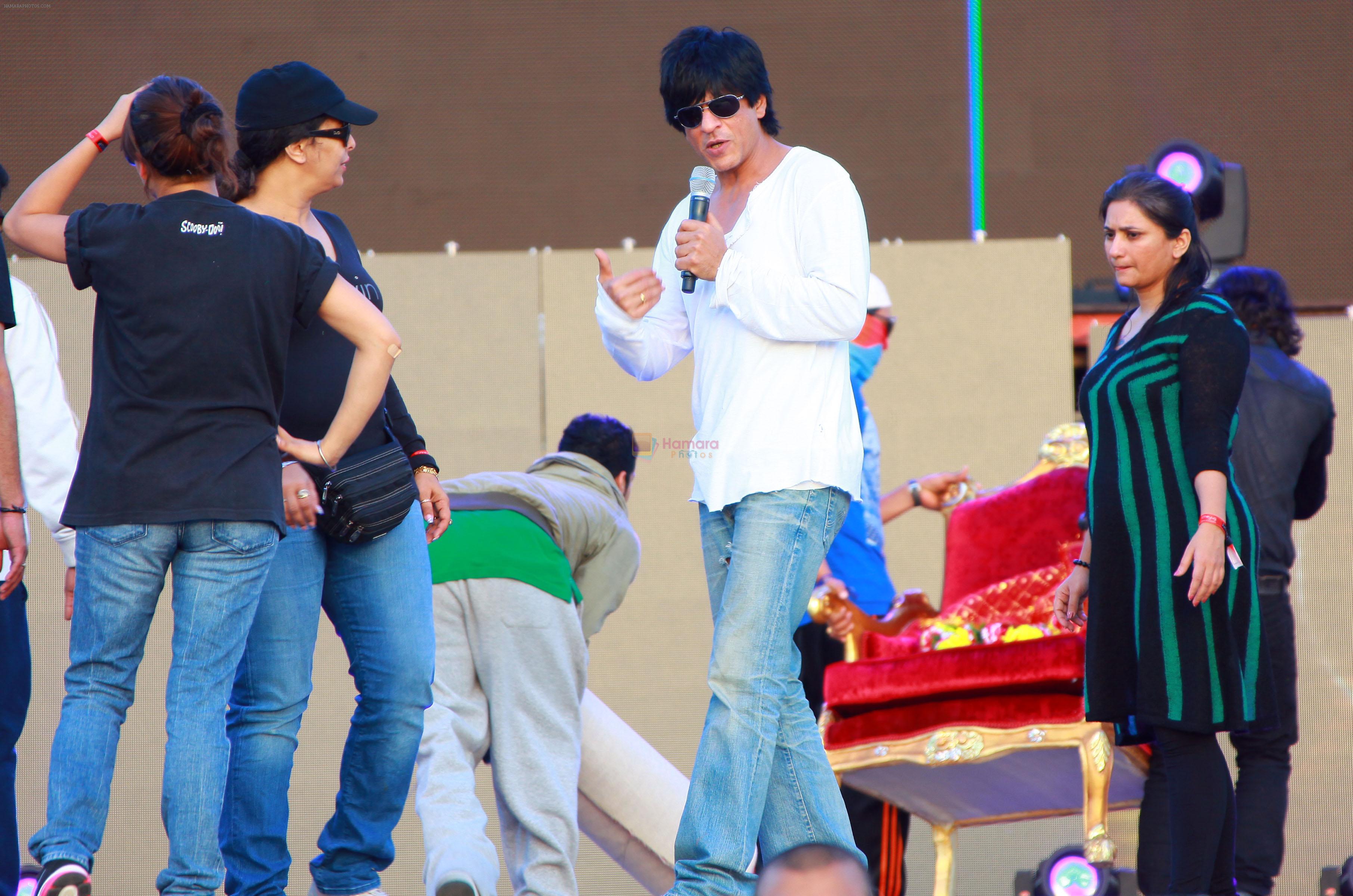 Shahrukh Khan at Temptation Reloaded 2013 in Muscat on 13th Feb 2013
