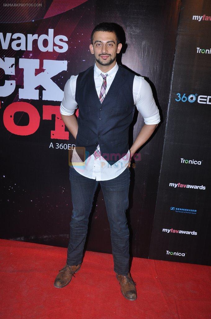 Arunoday Singh at My Fav DJ awards in Blue Frog on 19th Feb 2013