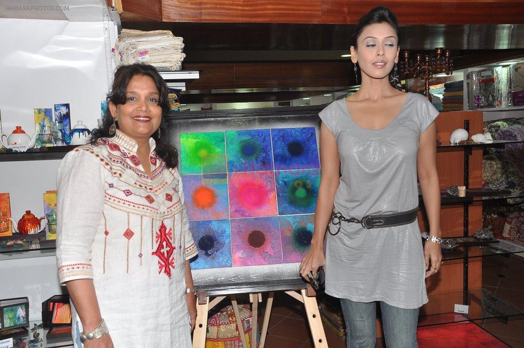 Hrishitaa Bhatt at Amisha Mehta art event in Mumbai on 19th Feb 2013