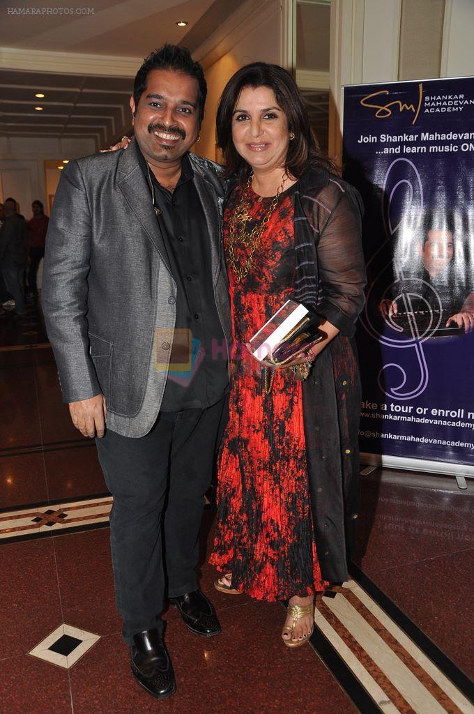 Farah Khan, Shankar Mahadevan at Ficci Flo Awards in Mumbai on 22nd Feb 2013