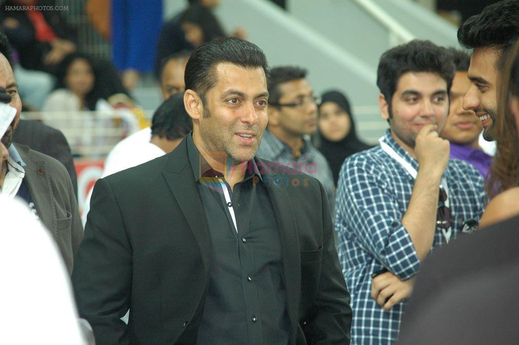Salman Khan at CCl Match in Mumbai on 24th Feb 2013