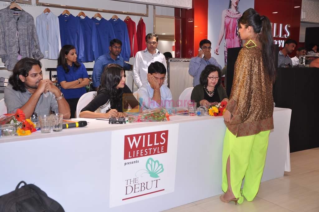 Neha Dhupia at Wills Lifestyle emerging designers collection launch in Parel, Mumbai on