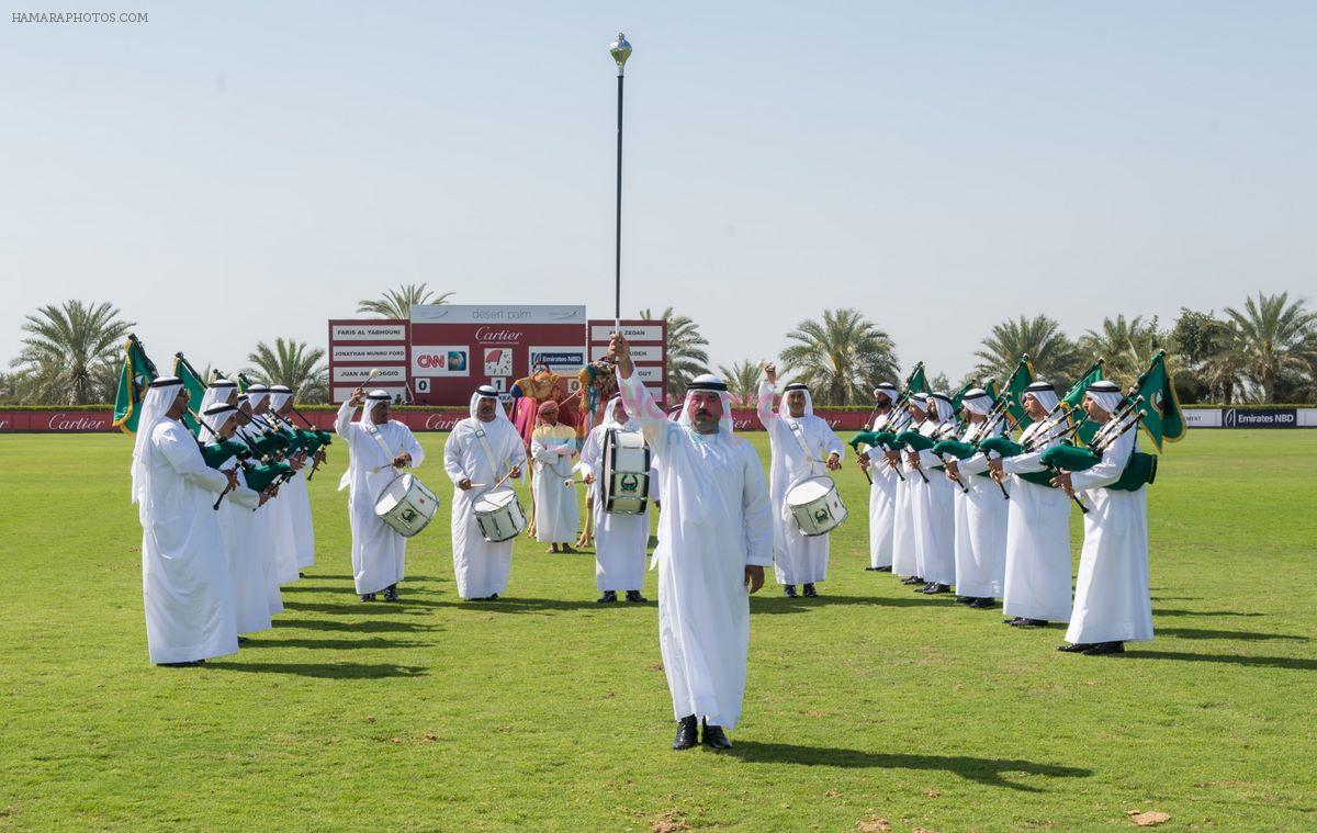 at Cartier Dubai polo match in Dubai on 19th Feb 2013