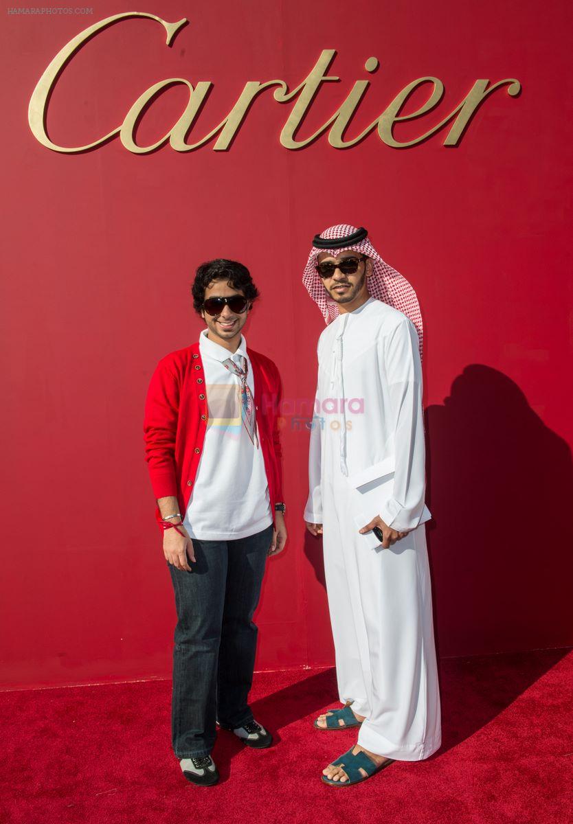 at Cartier Dubai polo match in Dubai on 19th Feb 2013