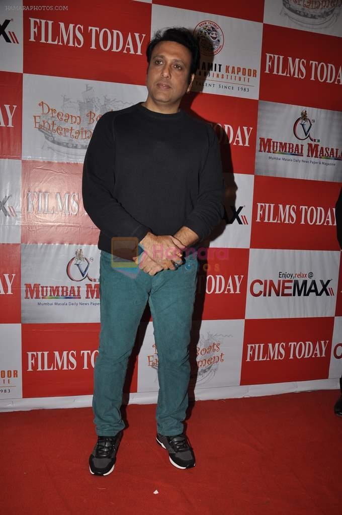 Govinda at the launch of ace PRO Rajoo Kariya's magazine Films Today in Cinemax, Mumbai on 27th Feb 2013