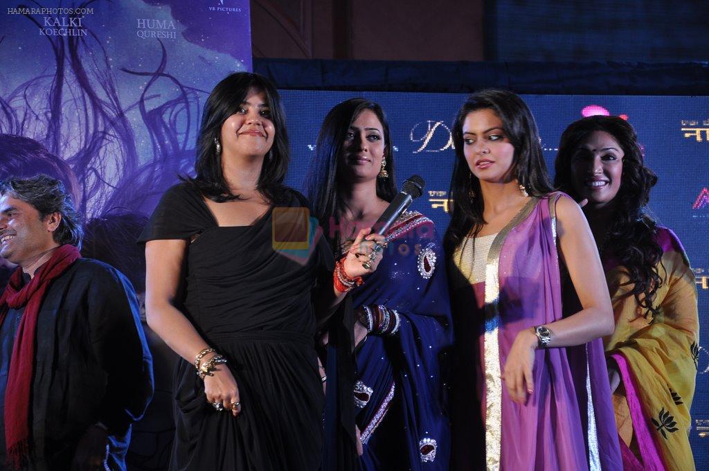 Ekta Kapoor, Shweta Tiwari, Aamna Sharif at the launch of Life OK new series Ek Thi Nayaka in Mumbai on 4th March 2013