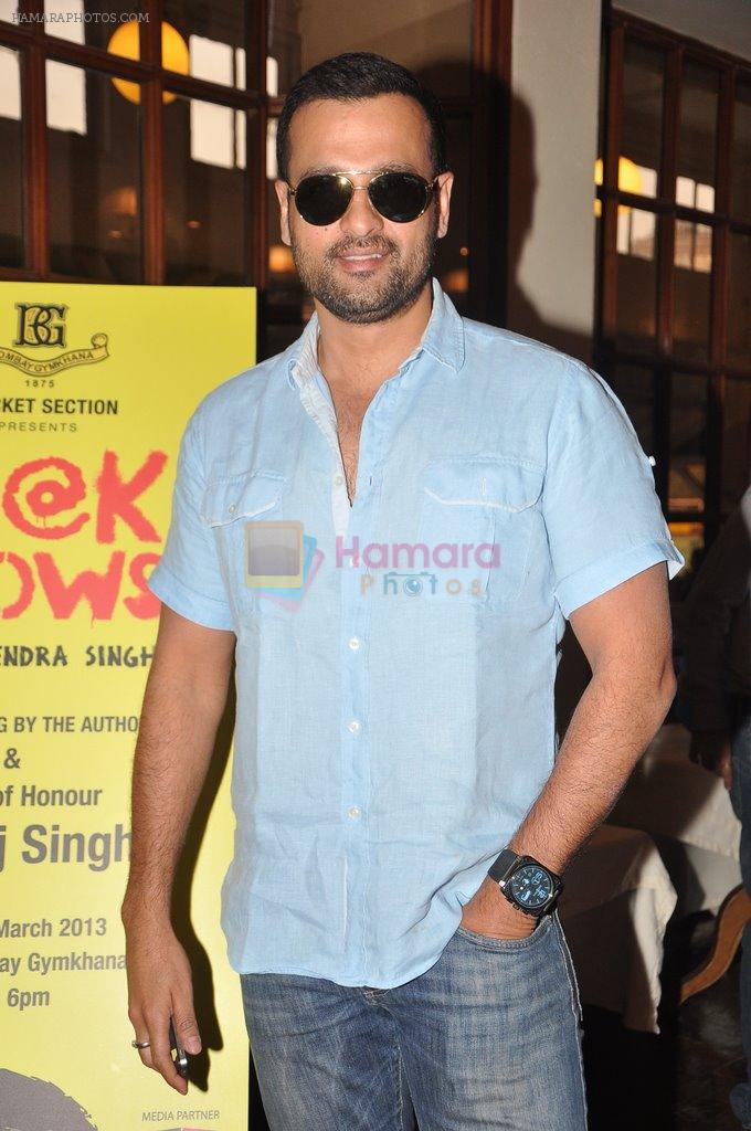 Rohit Roy at the launch of Shailendra Singh's new book in Mumbai on 4th March 2013