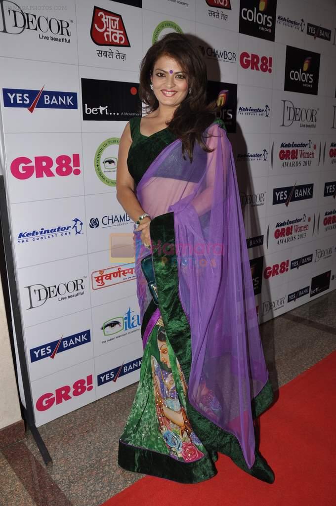 Sheeba at GR8 women achiever's awards in Lalit Hotel, Mumbai on 9th March 2013