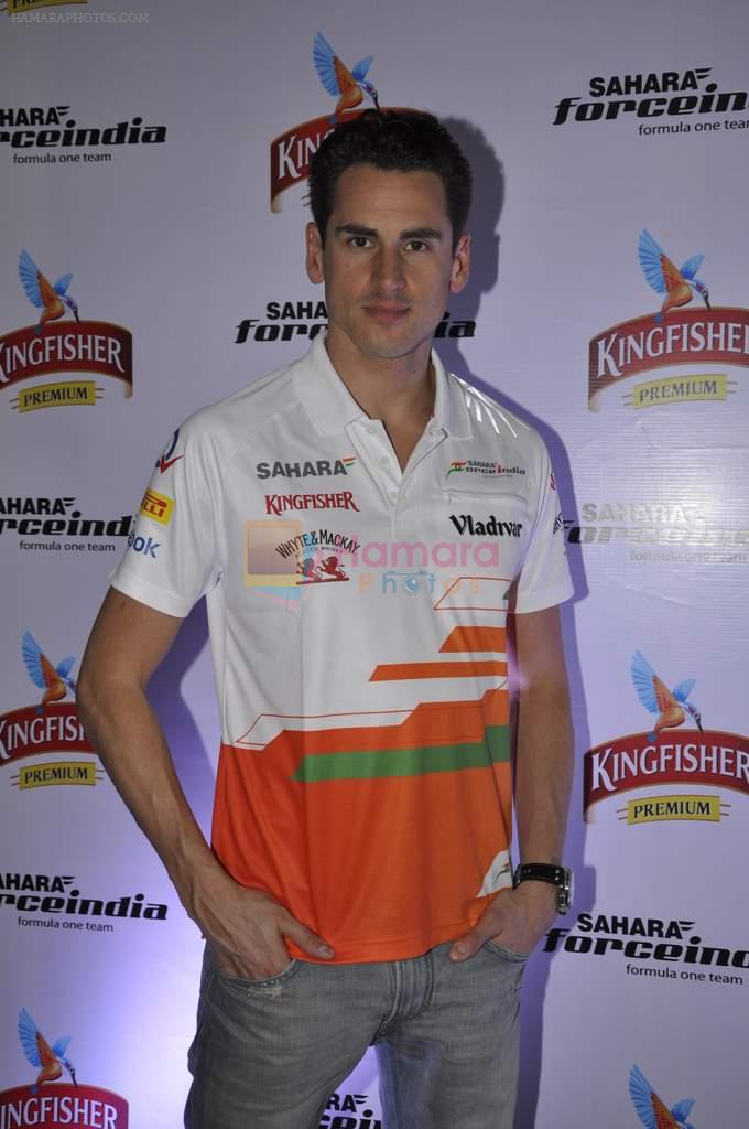 Kingfisher Premium brings Sahara Force India drivers closer to fans in Mumbai on 9th March 2013