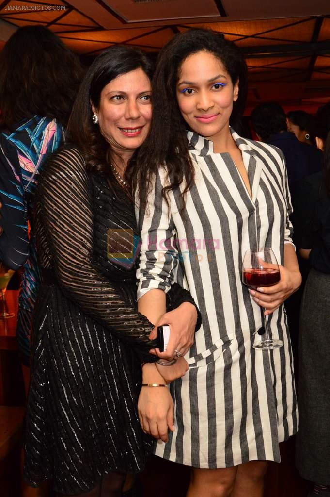 Harmeet Bajaj with Masaba Gupta at Smoke House Cocktail Club in Capital, Mumbai on 9th March 2013