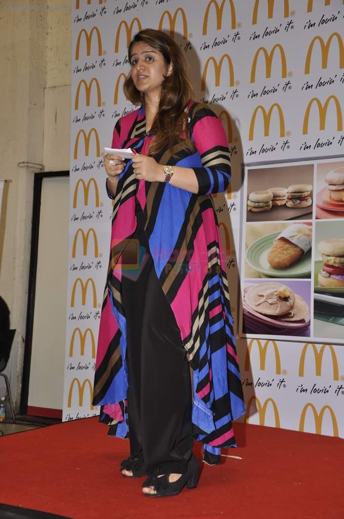 at Mcdonalds breakfast launch in Mumbai Central on 9th March 2013