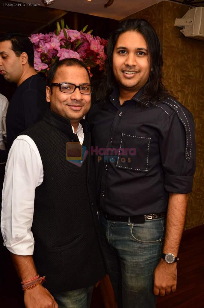 Ankur Modi & Anirudh Birla at Smoke House Cocktail Club in Capital, Mumbai on 9th March 2013