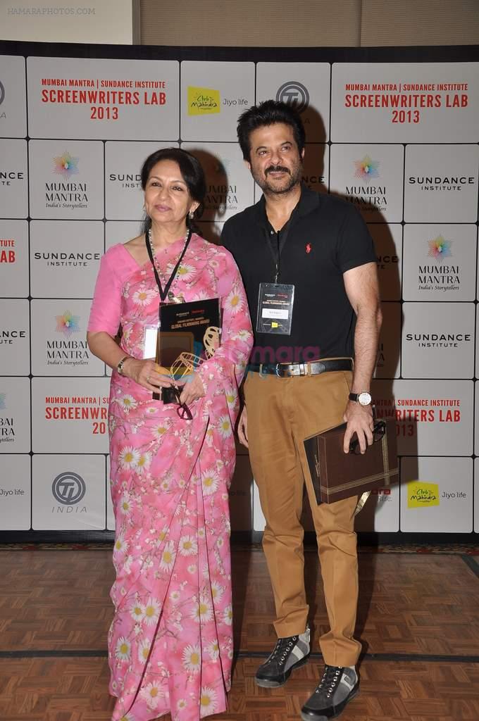 Sharmila tagore, Anil Kapoor at Announcement of Screenwriters Lab 2013 in Mumbai on 10th March 2013
