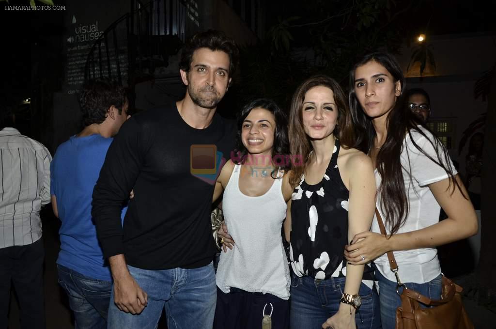 Suzanne Roshan, Hrithik Roshan at India Design Forum hosted by Belvedere Vodka in Bandra, Mumbai on 11th March 2013