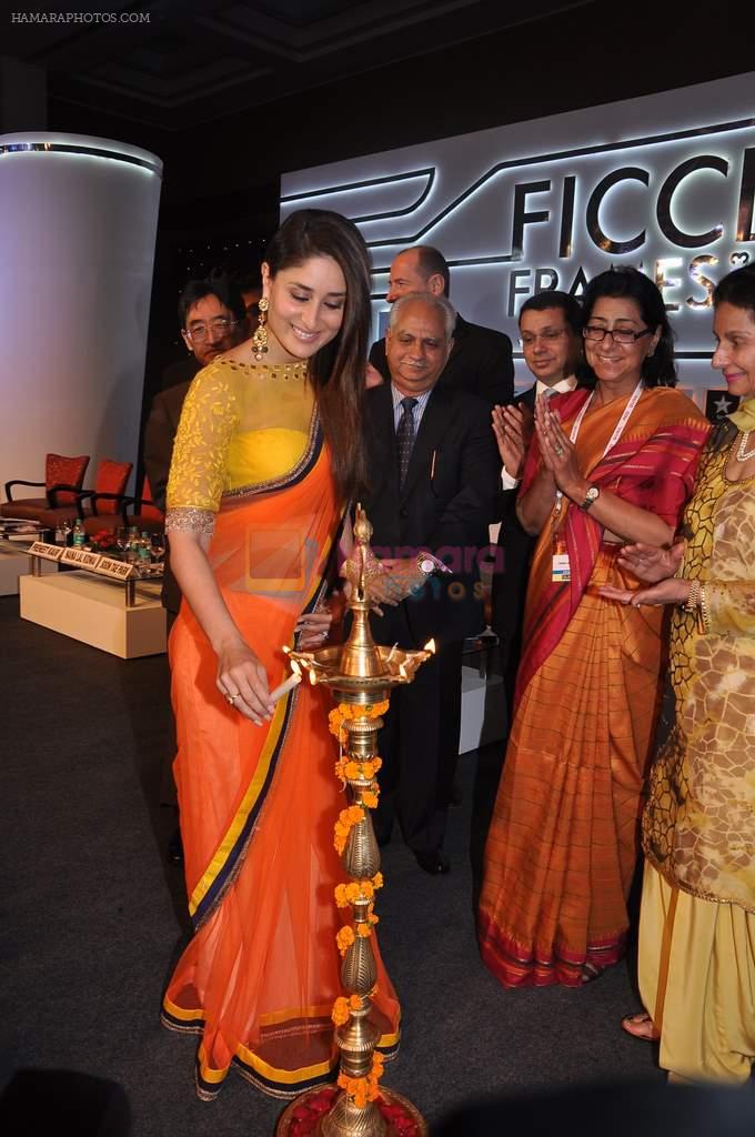 Kareena Kapoor at FICCI Frames in Powai, Mumbai on 12th March 2013
