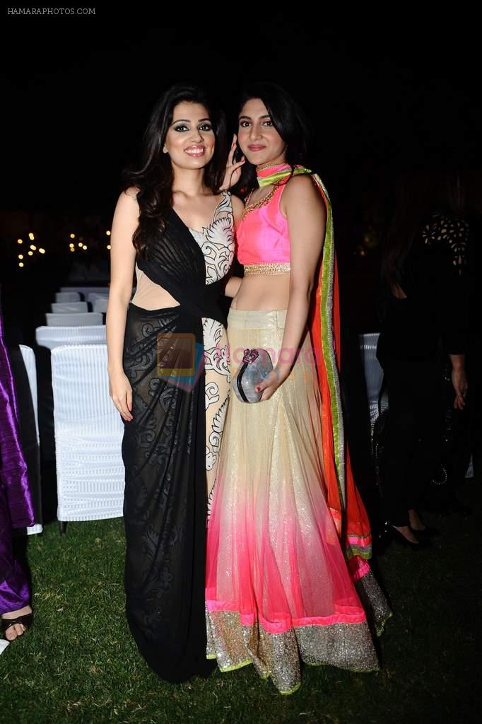 Nikhita Tandon and Angel Mehra at An evening marked as a tribute to 100 years of Cinema - by Anjanna Kuthiala & Vandy Mehra in Mumbai on 11th March 2013