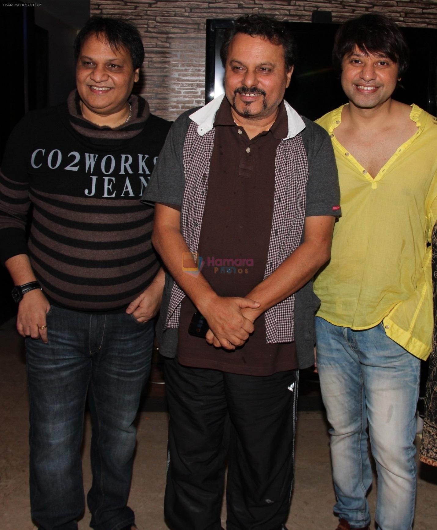 brothers in arms... Sanjay Sharma, Anil sharma and Kapil Sharma at Sanjay Sharma's birthday bash in Mumbai on 13th March 2013