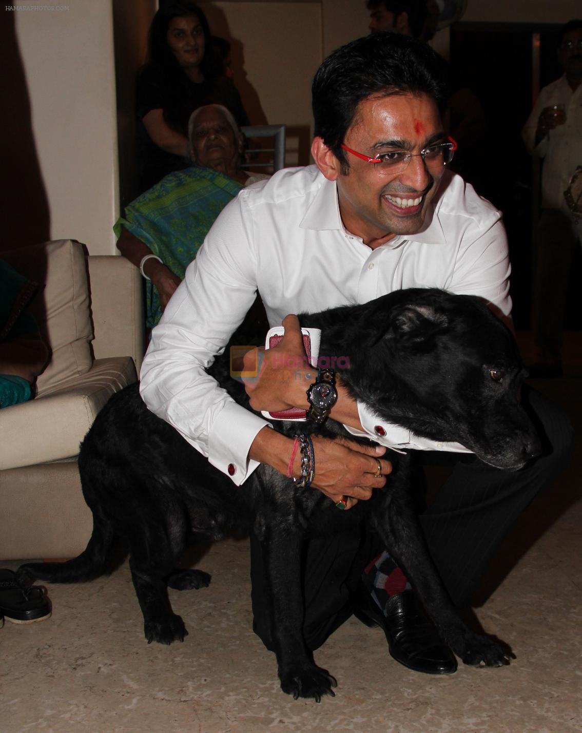 anuj saxena at Sanjay Sharma's birthday bash in Mumbai on 13th March 2013