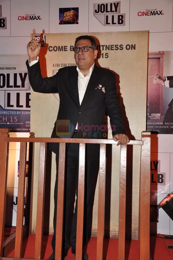 Boman Irani at the Premiere of the film Jolly LLB in Mumbai on 13th March 2013