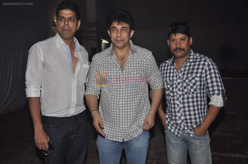 Murli Sharma, Deepak Tijori at the First Look of the film Rock In Love in Mumbai on 13th March 2013