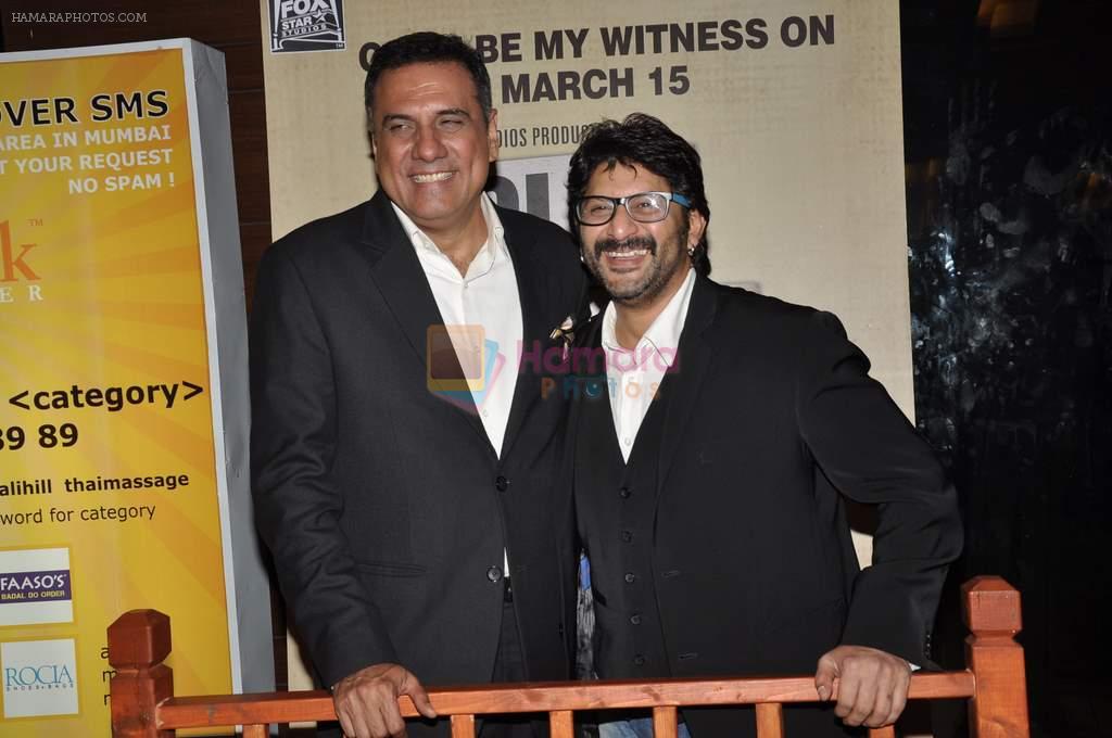 Arshad Warsi, Boman Irani at the Premiere of the film Jolly LLB in Mumbai on 13th March 2013
