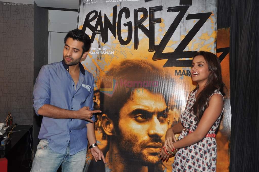Jackky Bhagnani, Priya Anand at the media promotion of the film Rangrezz in Mumbai on 13th March 2013