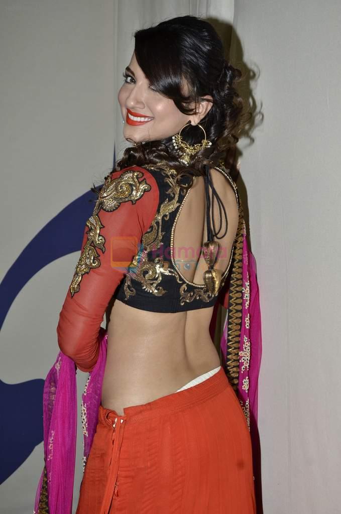 Gauhar Khan on day 3 of of Wills Lifestyle India Fashion Week 2013 in Mumbai on 14th March 2013