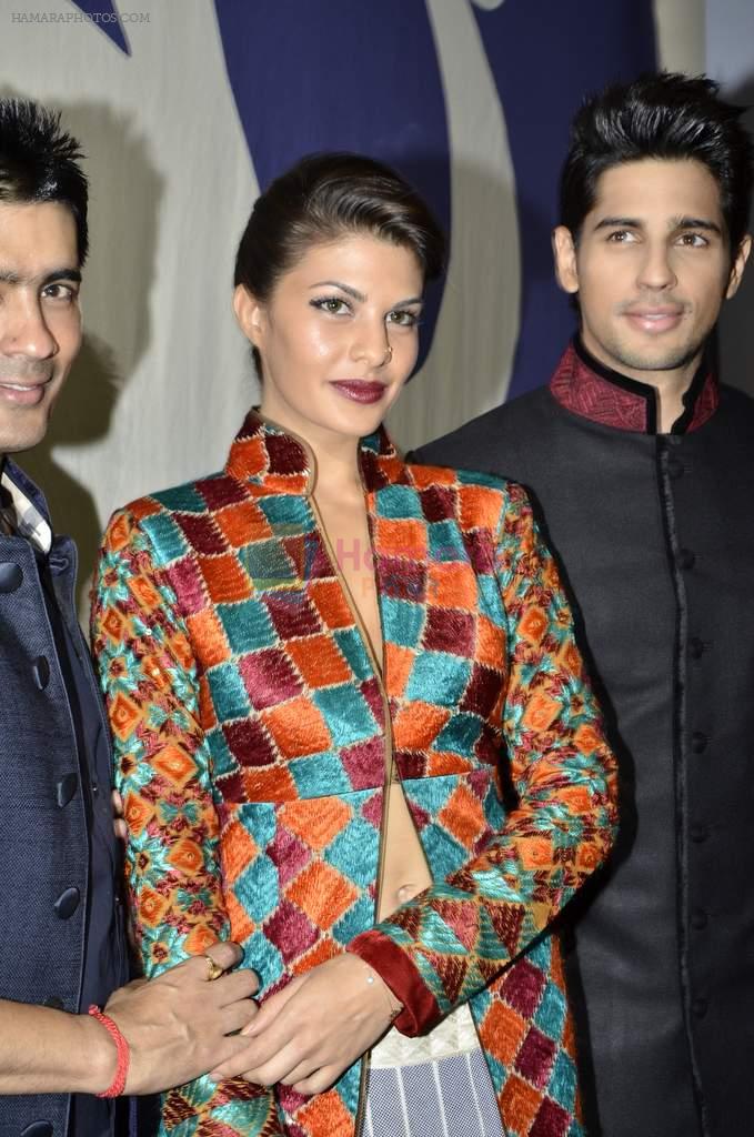Jacqueline Fernandez on day 3 of of Wills Lifestyle India Fashion Week 2013 in Mumbai on 14th March 2013