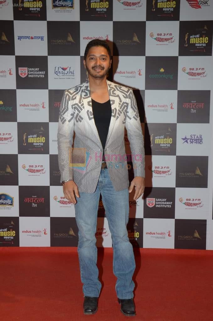 Shreyas Talpade at Mirchi Marathi Music Awards in Mumbai on 18th March 2013
