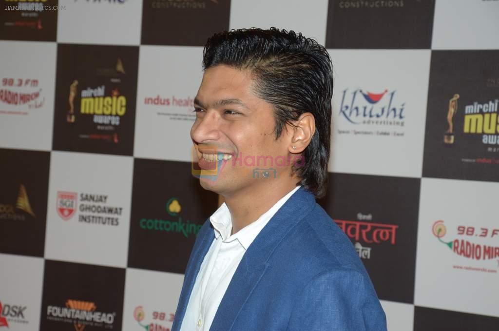 Shaan at Mirchi Marathi Music Awards in Mumbai on 18th March 2013