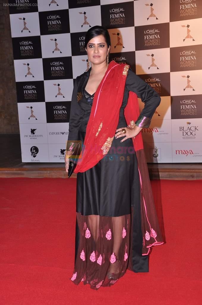 Sona Mohapatra at Loreal Femina Women Awards in J W Marriott, Mumbai on 19th March 2013