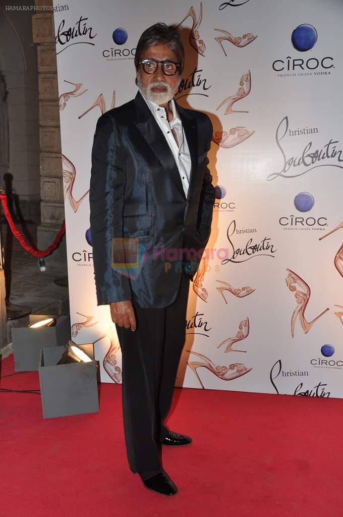 Amitabh Bachchan at the launch of Christian Louboutin store launch in Fort, Mumbai on 20th March 2013