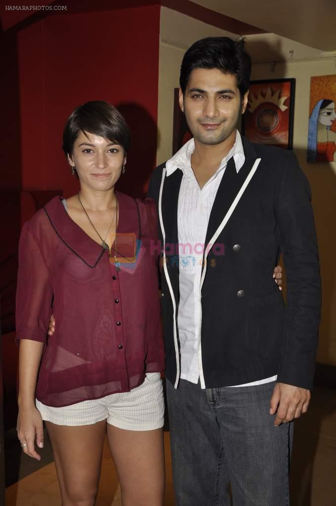 Raaghav Chanana, Maya Tideman at the Press conference of film Lessons in Forgetting in PVR, Mumbai on 20th March 2013
