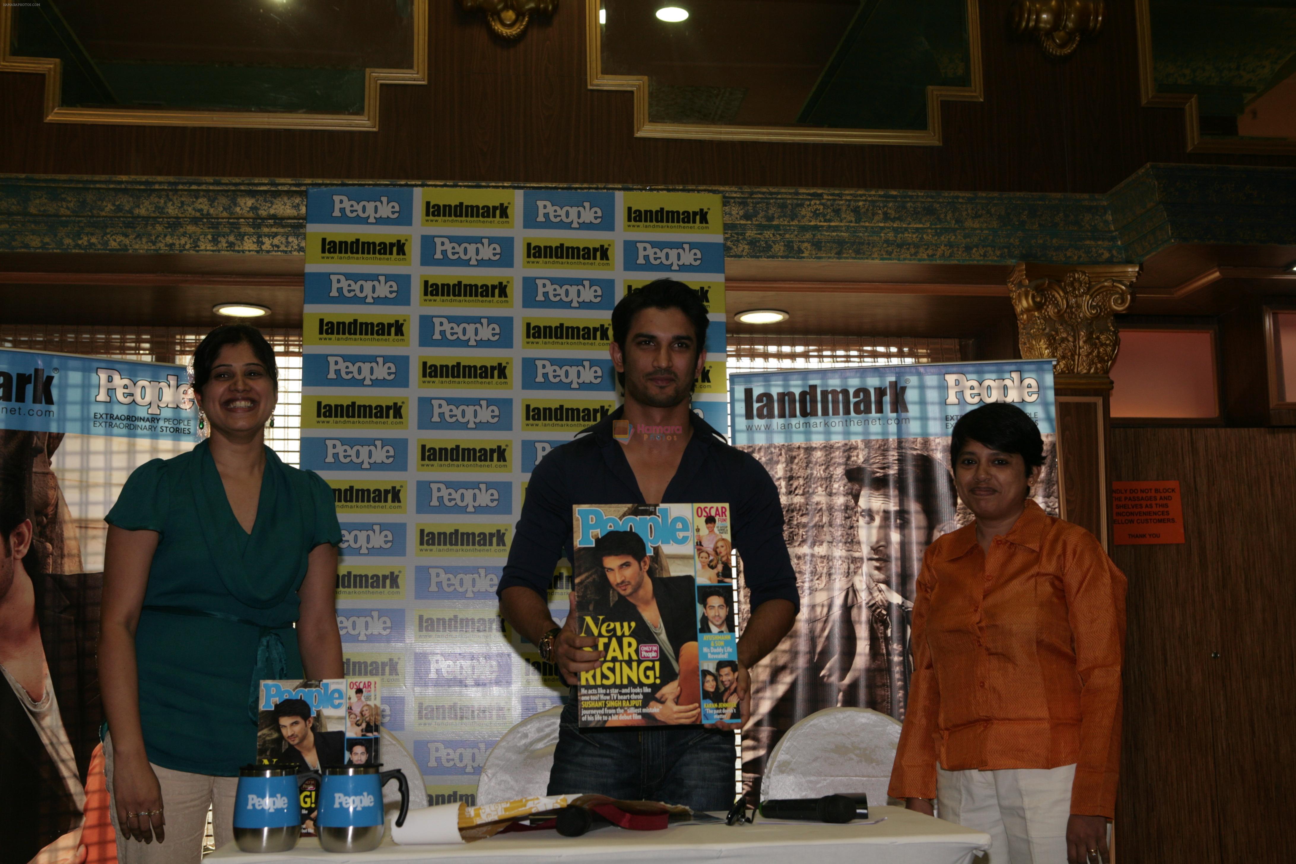 Sushant Singh Rajput at People Magazine cover launch in Mumbai on 20th March 2013