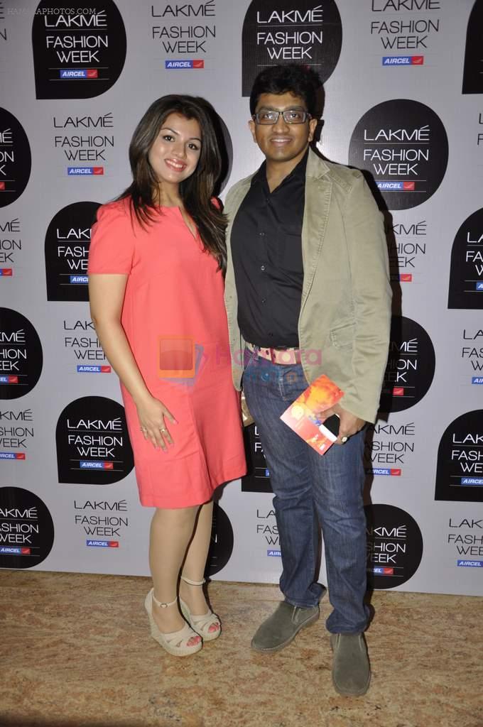 on Day 1 at Lakme Fashion Week 2013 in Grand Hyatt, Mumbai on 22nd March 2013
