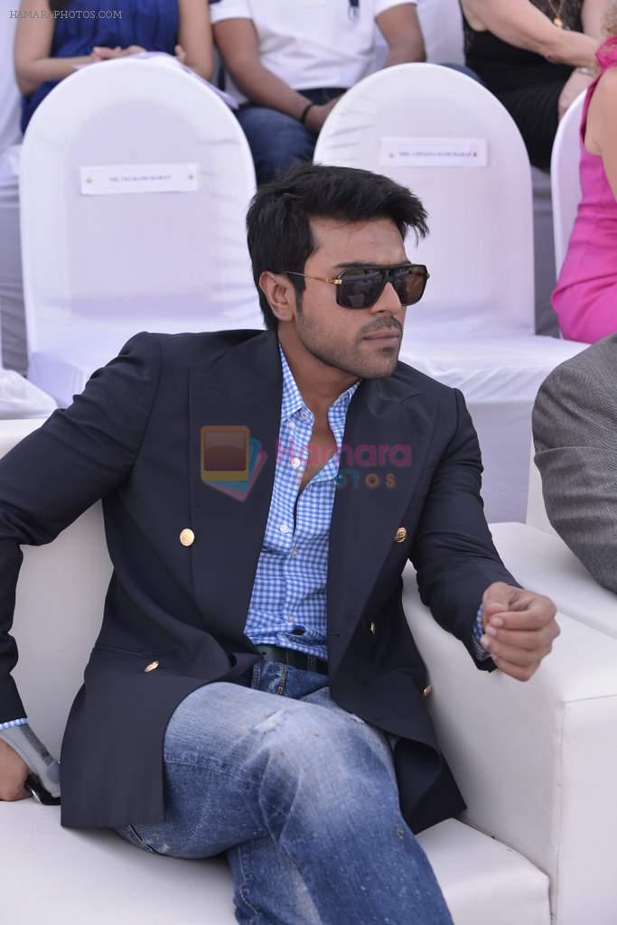 Ram Charan Teja at Delna Poonawala fashion show for Amateur Riders Club Porsche polo cup in Mumbai on 23rd March 2013
