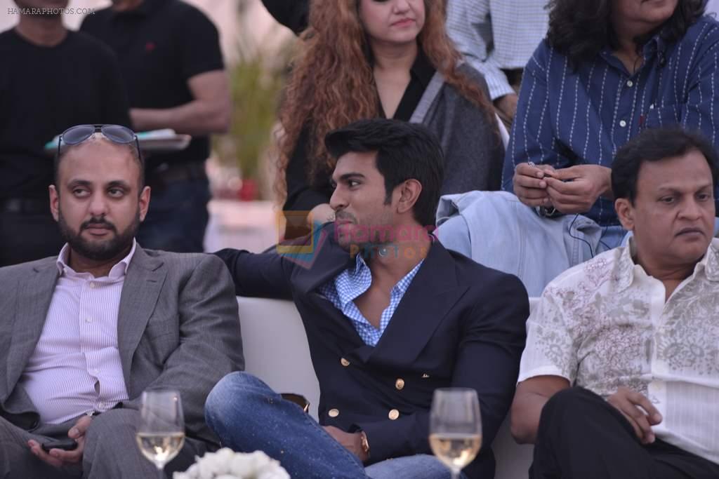 Ram Charan Teja at Delna Poonawala fashion show for Amateur Riders Club Porsche polo cup in Mumbai on 23rd March 2013