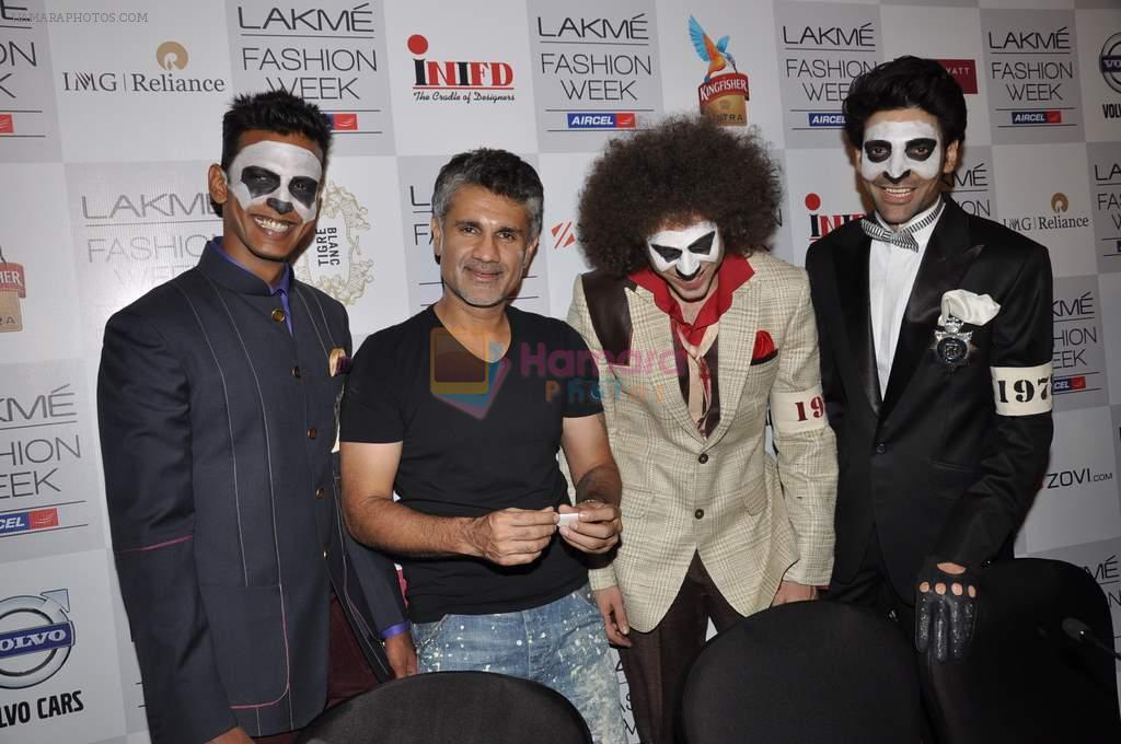 Arjun Khanna on Day 3 at Lakme Fashion Week 2013 in Grand Hyatt, Mumbai on 24th March 2013