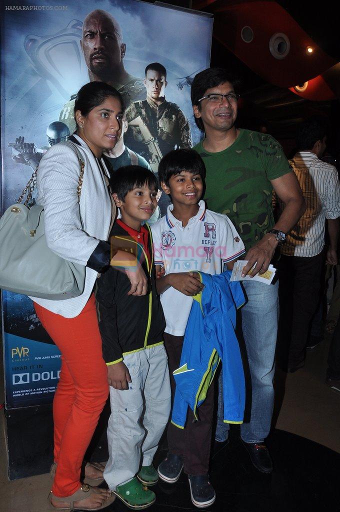 Shaan at GI Joe promotions in PVR, Mumbai on 26th March 2013