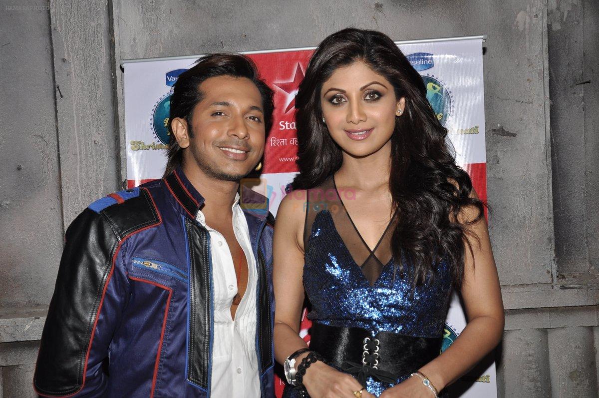 Shilpa Shetty, Terence Lewis at the launch of Nach Baliye Shriman & Shrimati in Mumbai on 28th March 2013