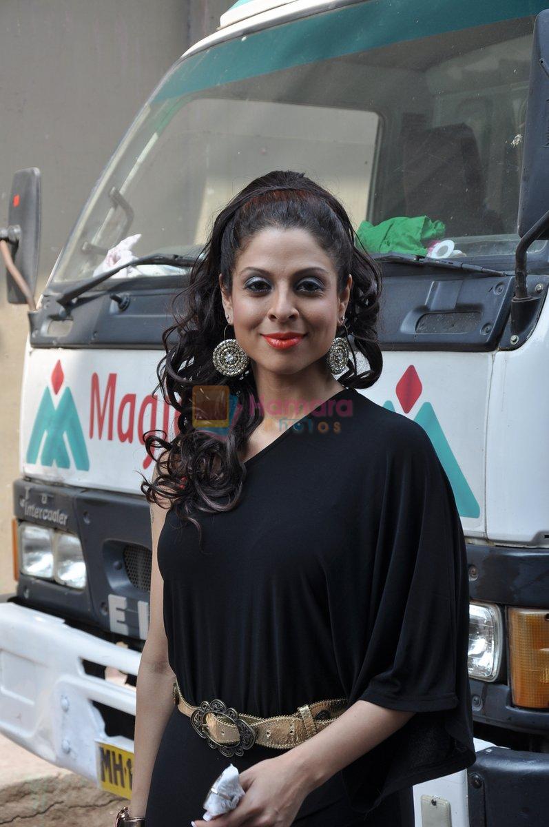 Tanaaz Currim at the launch of Nach Baliye Shriman & Shrimati in Mumbai on 28th March 2013