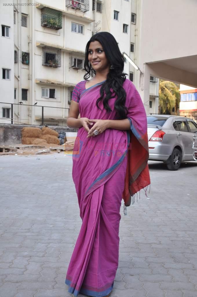 Konkona Sen Sharma at Ek Thi Daayan promotions in Mehboob, Mumbai on 5th April 2013