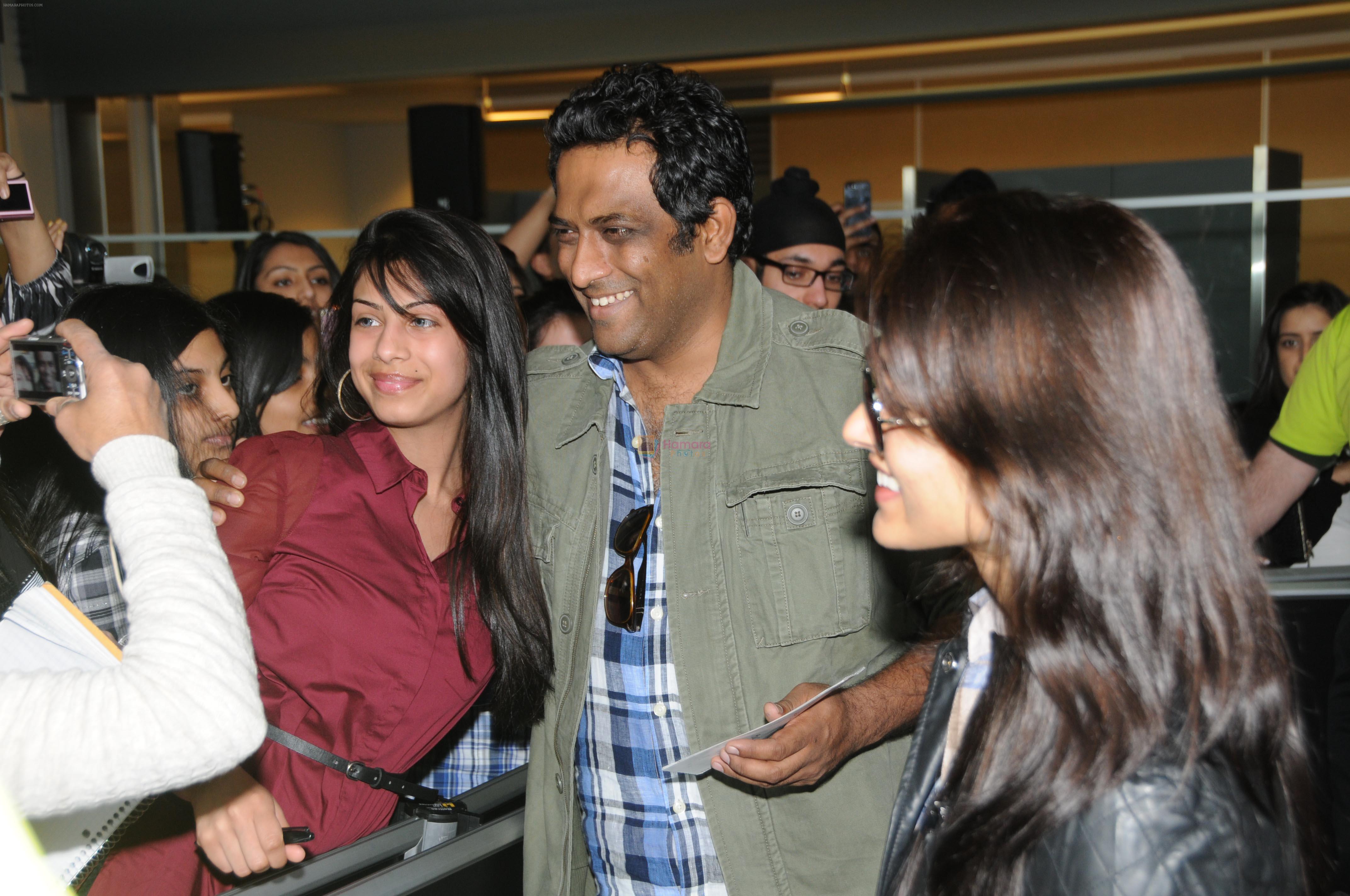 Anurag Basu arrive in Vancouver for TOIFA 2013 on 4th April 2013