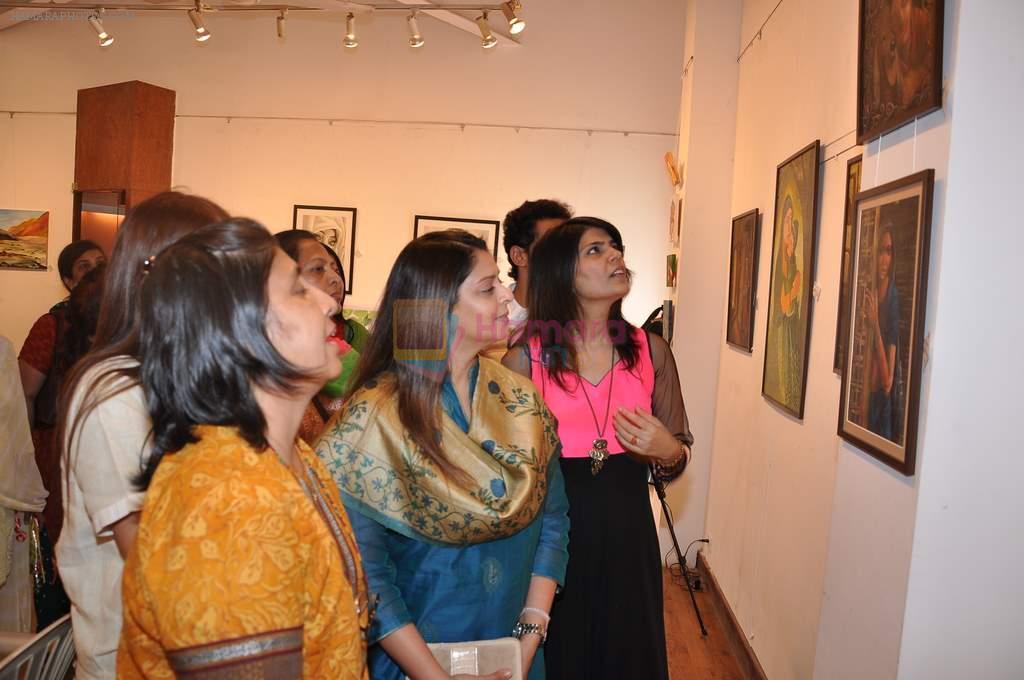 Nagma inaugurate art exhibition by Medscape India in Kalaghoda, Mumbai on 8th April 2013