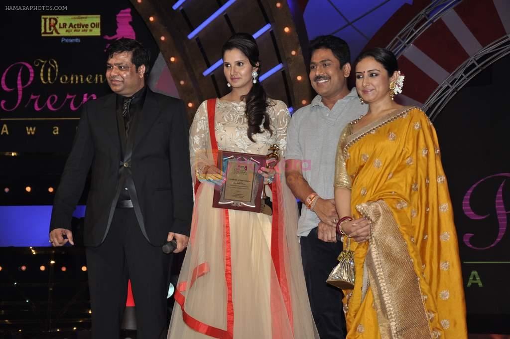 Sania Mirza at Women's Prerna Awards in Mumbai on 9th April 2013
