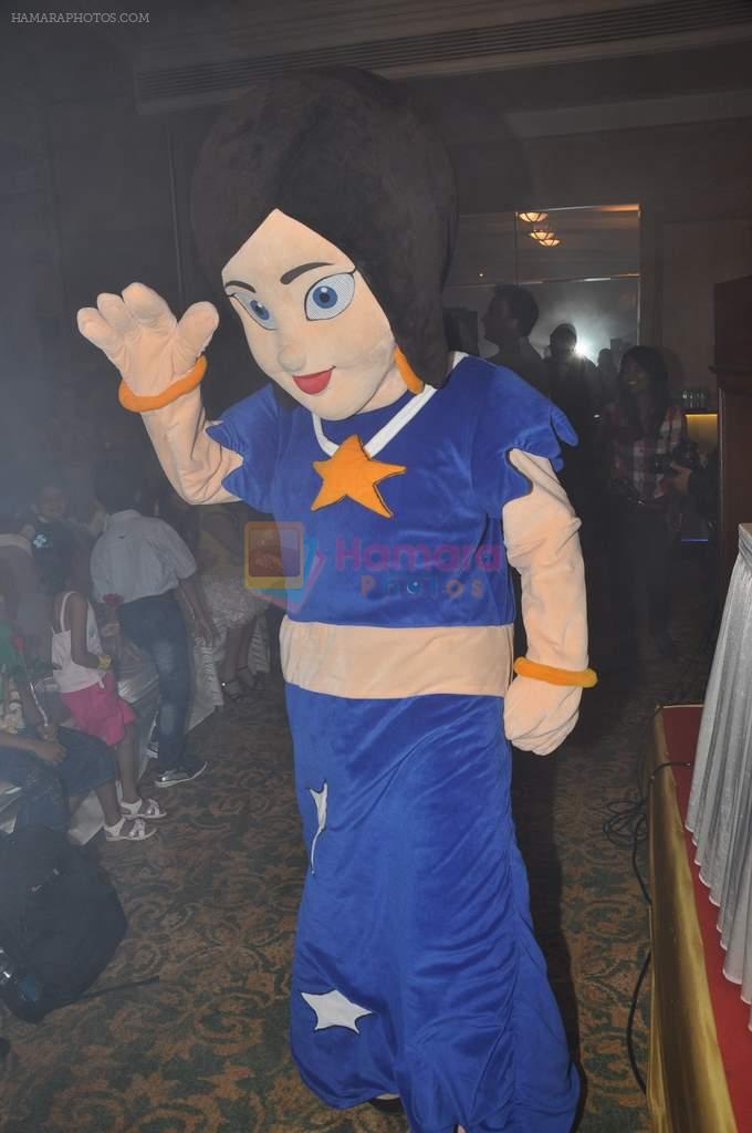 at Chhota Bheem and the Throne of Bali Trailer Launch in Mumbai on 13th April 2013