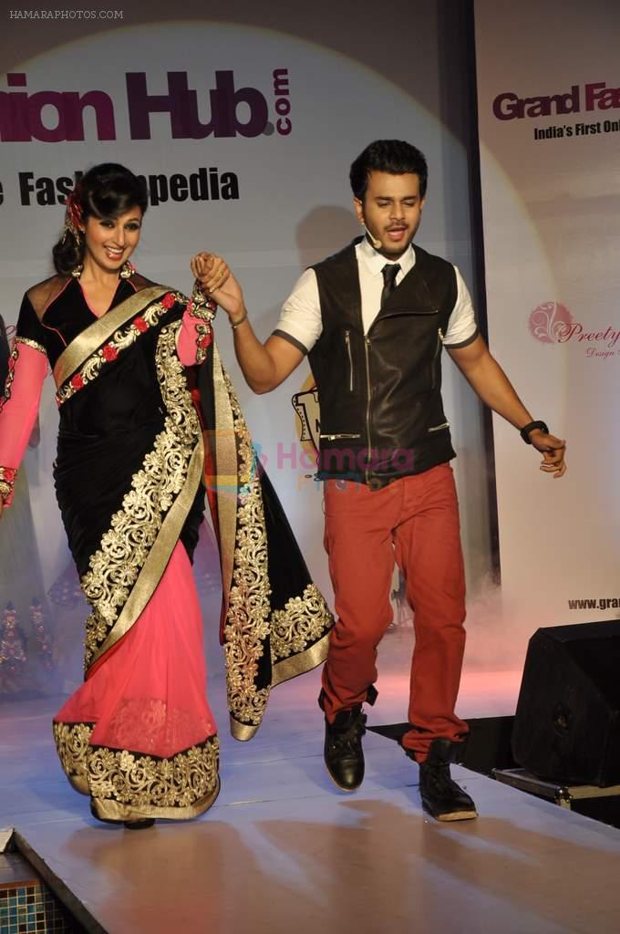 at Grand Fashion hub website launch in Juhu, Mumbai on 15th April 2013