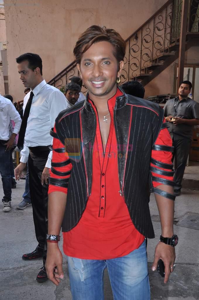 Terrence Lewis On the sets of Nach Baliye in Filmistan, Mumbai on 17th April 2013